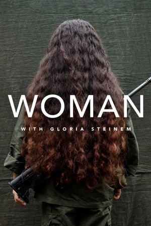 Woman with Gloria Steinem Poster