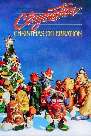 Claymation Christmas Celebration Poster