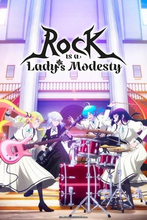 Rock Is a Lady's Modesty Poster