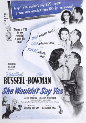 She Wouldn't Say Yes Poster